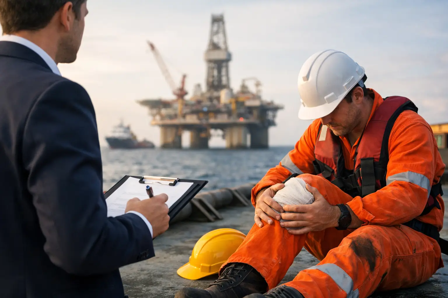 Maritime Injury Lawyer for an Offshore Accident