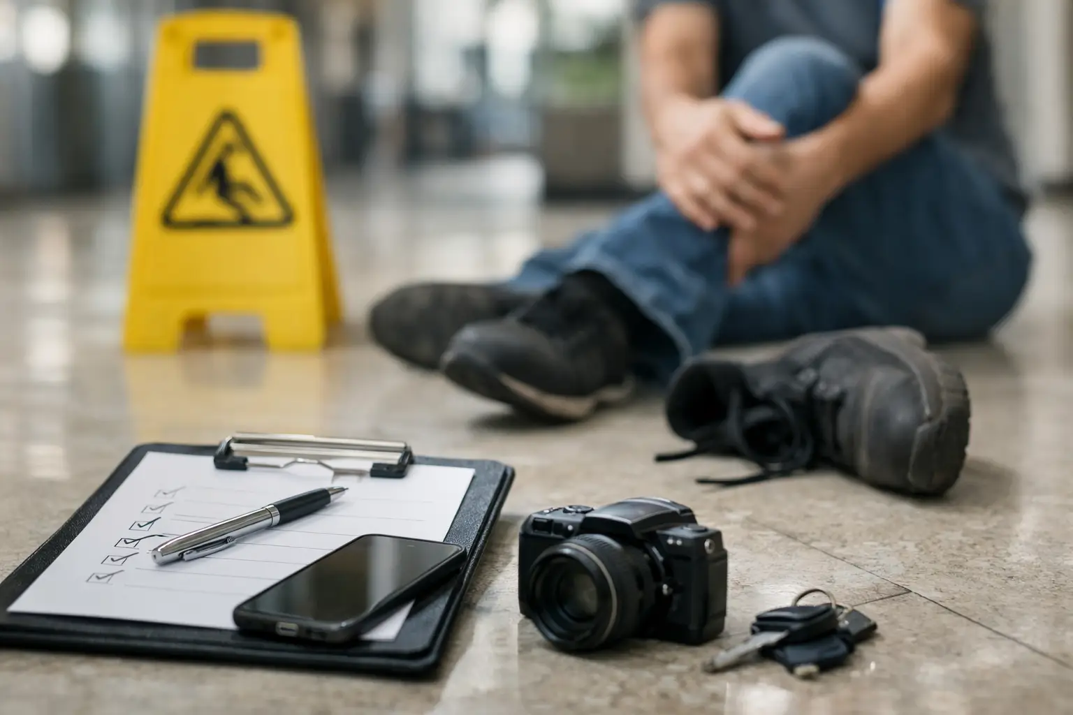 Slip Fall Evidence Checklist After a Florida Injury