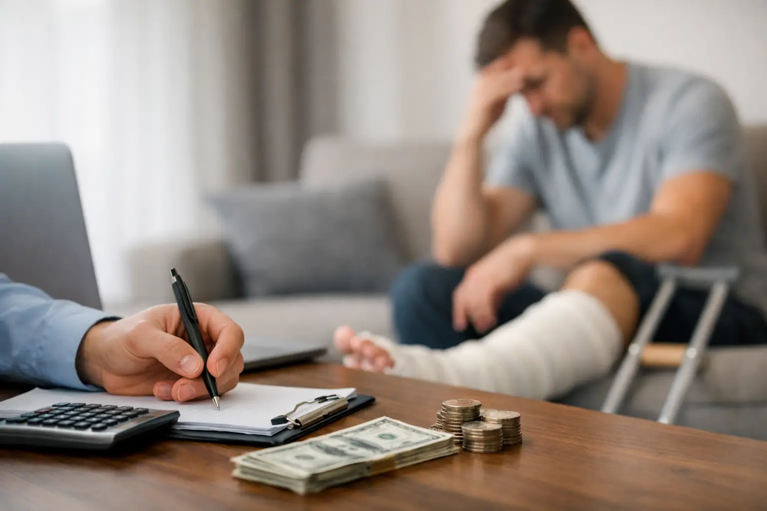How to Calculate Lost Wages After an Accident